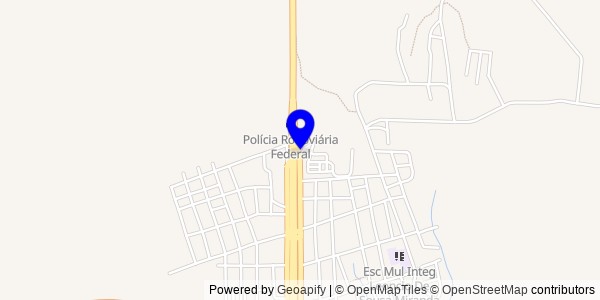 Mapa de Bernardo Sayão - Fisioterapeutas