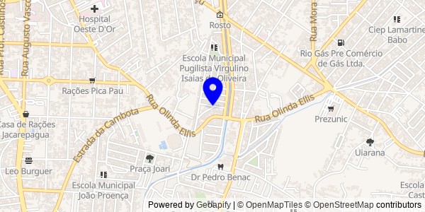 Mapa de Carmolândia - Fisioterapeutas