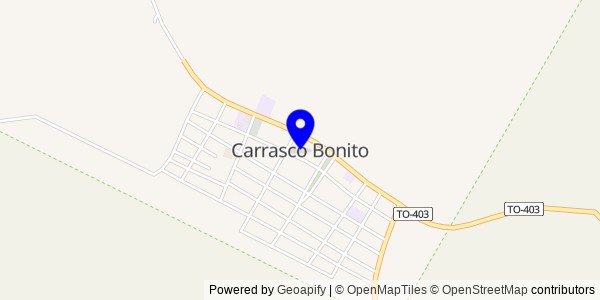 Mapa de Carrasco Bonito - Nutricionistas