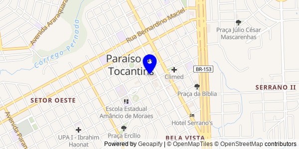 Mapa de Fátima - Nutricionistas