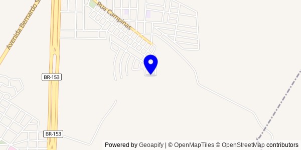 Mapa de Nova Olinda - Fisioterapeutas