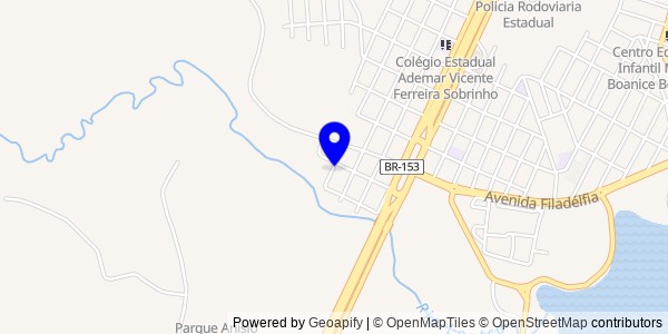 Mapa de Presidente Kennedy - Nutricionistas