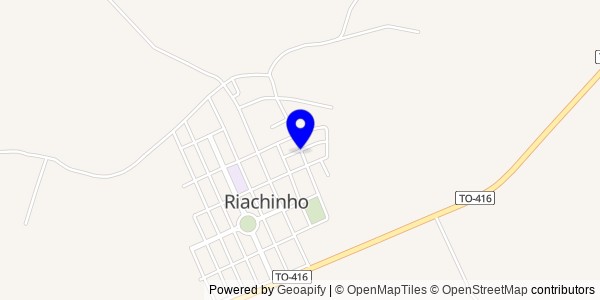 Mapa de Riachinho - Fisioterapeutas
