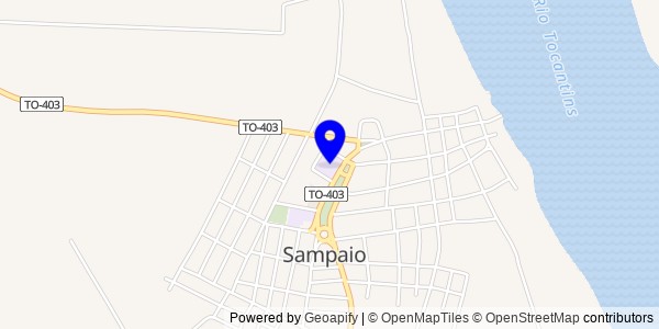 Mapa de Sampaio - Nutricionistas