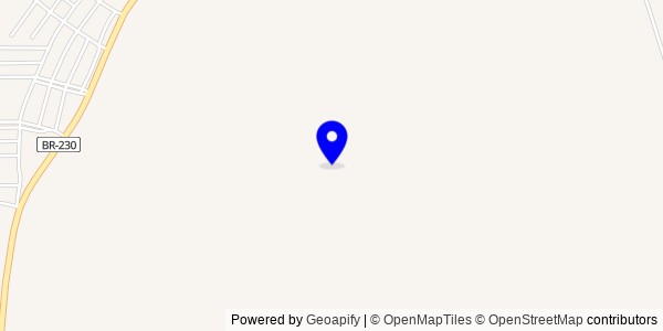 Mapa de São Bento do Tocantins - Nutricionistas