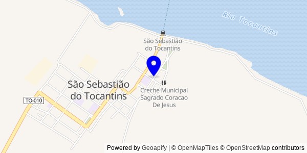 Mapa de São Sebastião do Tocantins - Fisioterapeutas