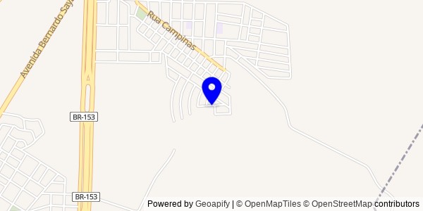 Mapa de Tupiratins - Fisioterapeutas