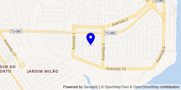 Mapa de Campos Lindos - Nutricionistas