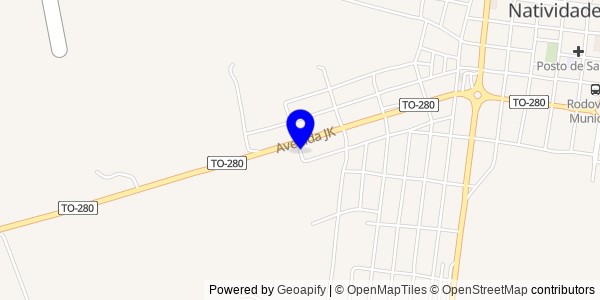 Mapa de Monte do Carmo - Fisioterapeutas