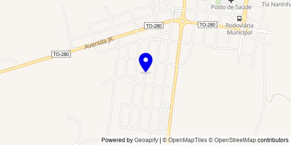 Mapa de Silvanópolis - Fisioterapeutas