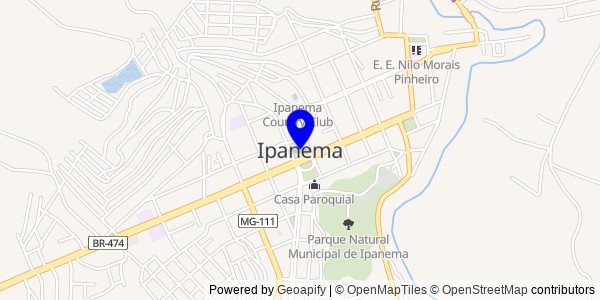 Mapa de Ipanema - Nutricionistas