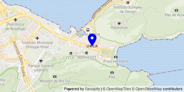 Mapa de Urca - Nutricionistas