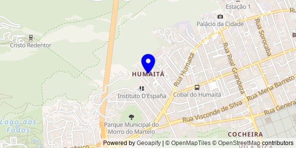 Mapa de Humaitá - Nutricionistas