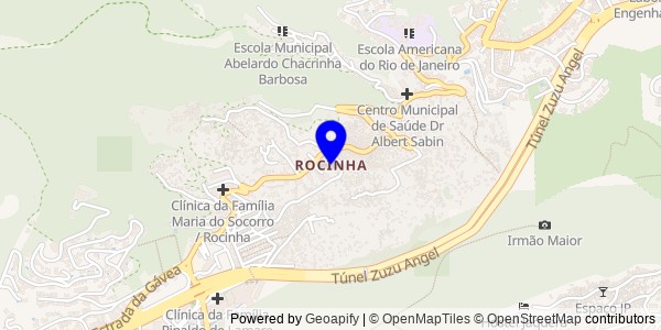 Mapa de Rocinha - Nutricionistas