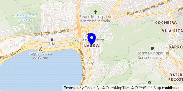 Mapa de Lagoa - Nutricionistas