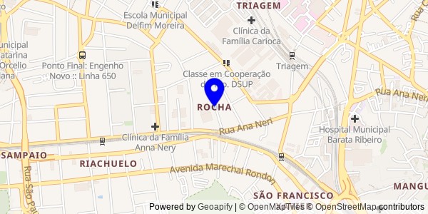 Mapa de Rocha - Nutricionistas