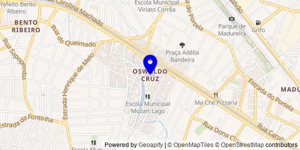 Mapa de Oswaldo Cruz - Nutricionistas