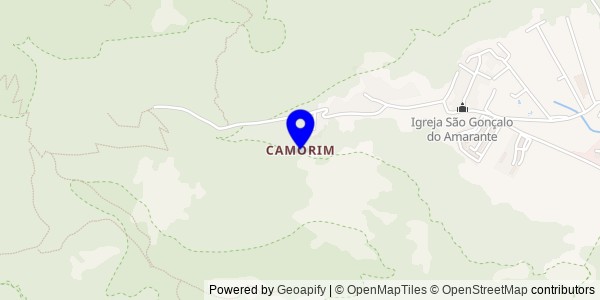 Mapa de Camorim - Nutricionistas