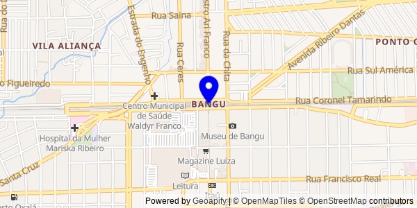 Mapa de Bangu - Nutricionistas