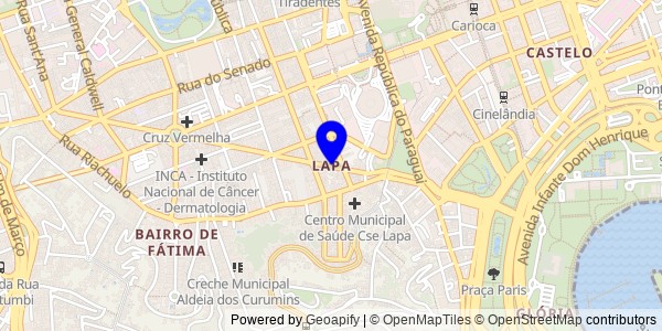 Mapa de Lapa - Nutricionistas