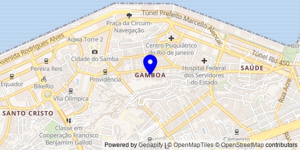 Mapa de Gamboa - Nutricionistas