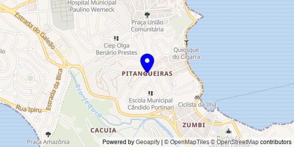 Mapa de Pitangueiras - Nutricionistas
