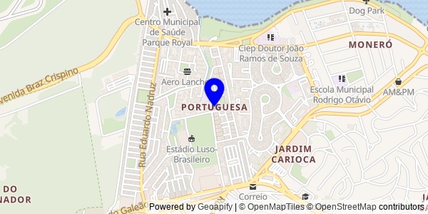 Mapa de Portuguesa - Nutricionistas