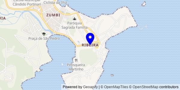 Mapa de Ribeira - Nutricionistas