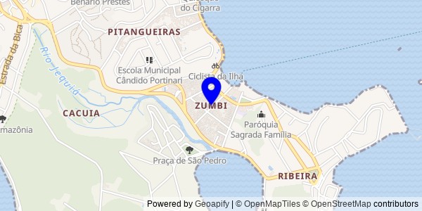 Mapa de Zumbi - Nutricionistas