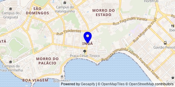 Mapa de Ingá - Nutricionistas