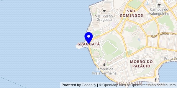 Mapa de Gragoatá - Fisioterapeutas