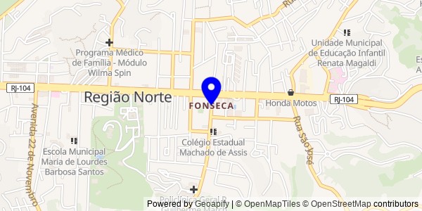 Mapa de Fonseca - Fisioterapeutas