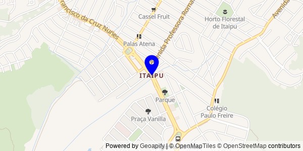 Mapa de Itaipu - Nutricionistas