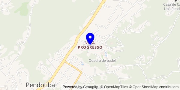 Mapa de Vila Progresso - Fisioterapeutas