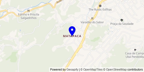 Mapa de Matapaca - Nutricionistas