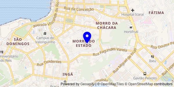 Mapa de Morro do Estado - Fisioterapeutas