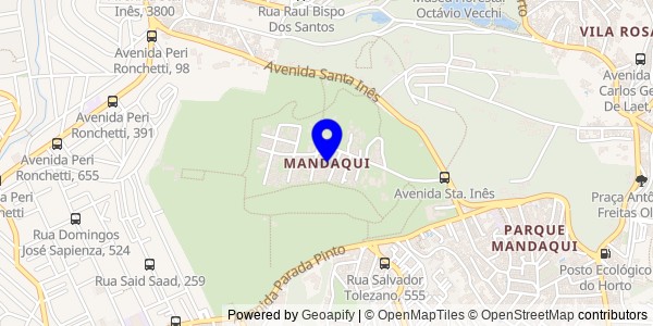 Mapa de Mandaqui - Fisioterapeutas