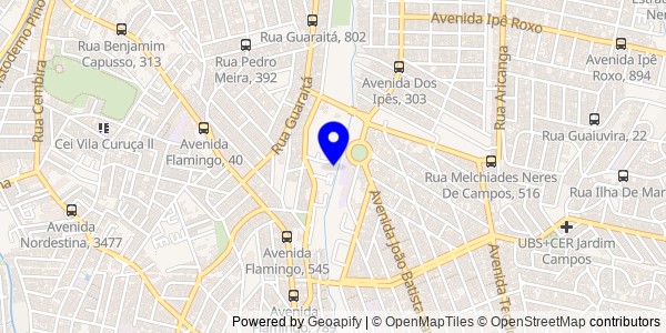 Mapa de Vila Curuçá - Nutricionistas