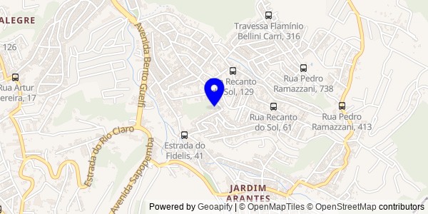 Mapa de Iguatemi - Fisioterapeutas