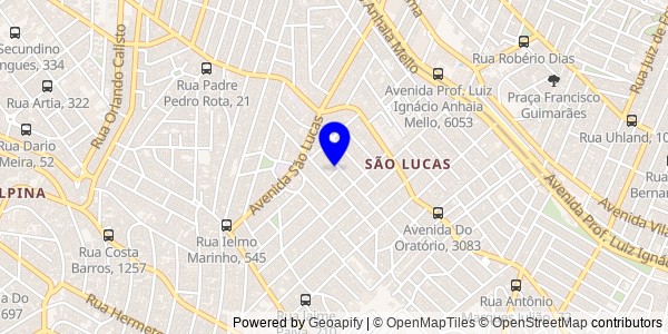 Mapa de São Lucas - Fisioterapeutas