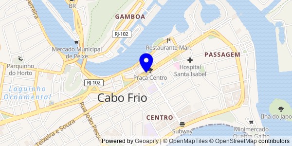 Mapa de Centro - Fisioterapeutas