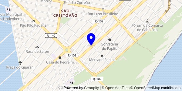 Mapa de Braga - Nutricionistas