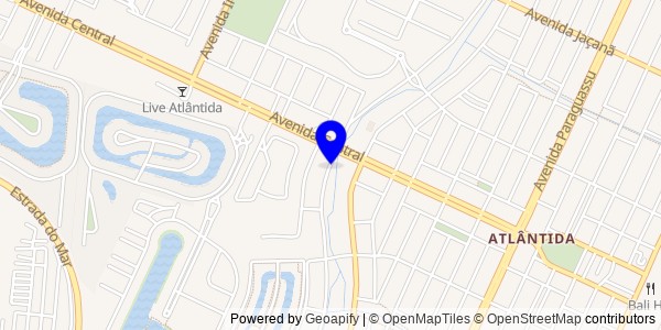 Mapa de Parque Central - Fisioterapeutas