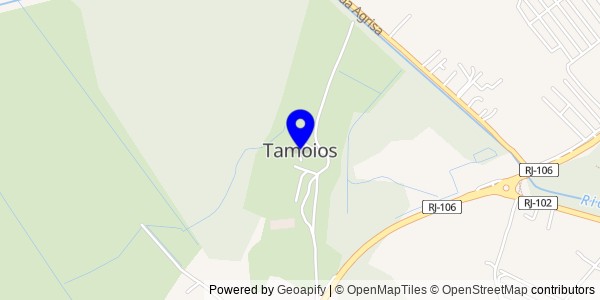 Mapa de Tamoios - Fisioterapeutas