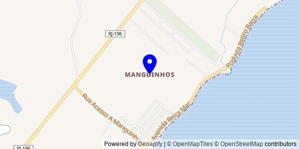 Mapa de Manguinhos - Fisioterapeutas