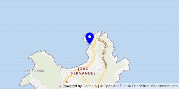 Mapa de João Fernandinho - Nutricionistas