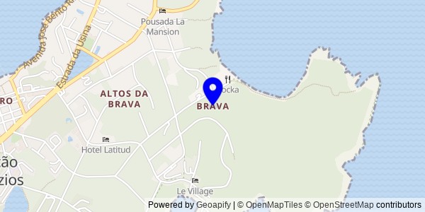 Mapa de Brava - Fisioterapeutas