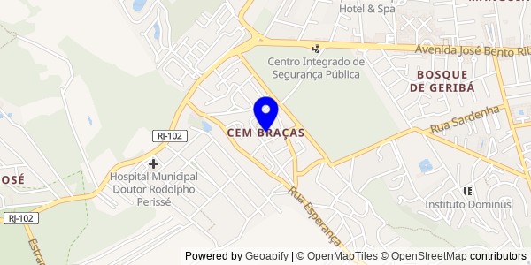 Mapa de Cem Braças - Nutricionistas