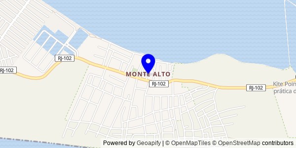 Mapa de Monte Alto - Fisioterapeutas