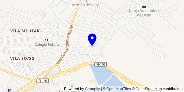 Mapa de Fluminense - Nutricionistas